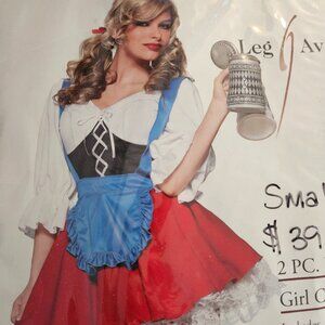NWT Heidi German Drink Girl SMALL Dress Apron